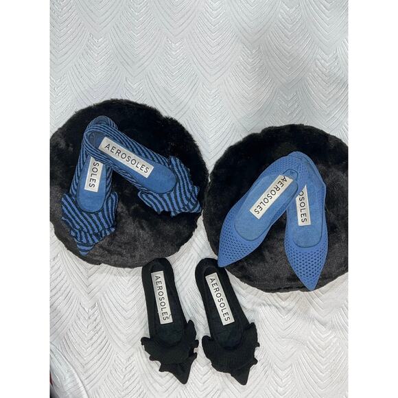 Aerosoles Women’s Flats Bundle (3 Pairs) – Pointed Toe Comfort Shoes size 9.5 - Picture 5 of 14